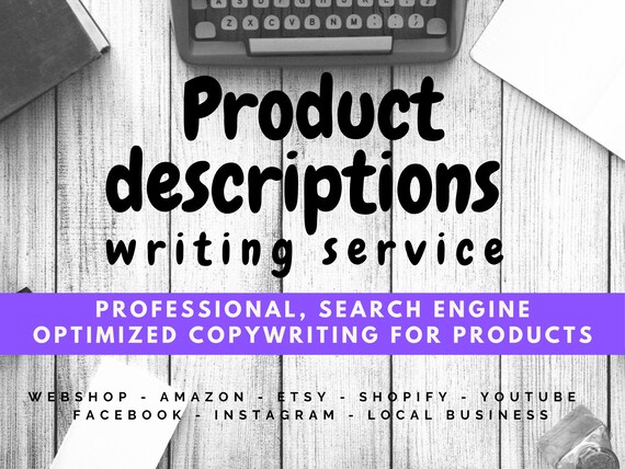 Seo Product Description Writing Services