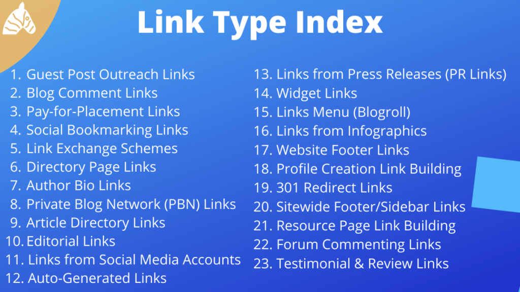 How Many Types of Link Building in Seo