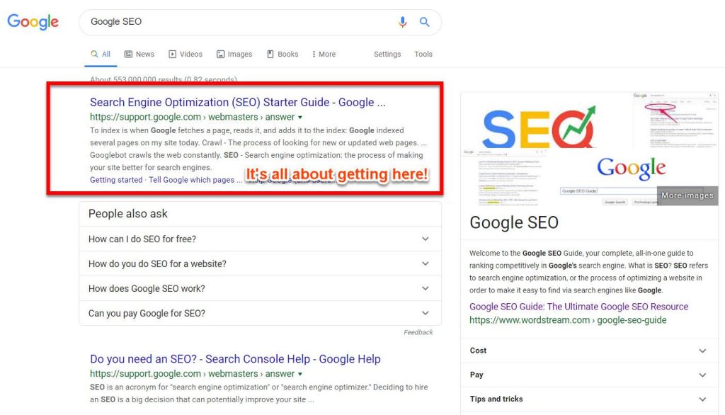 What is Google Seo